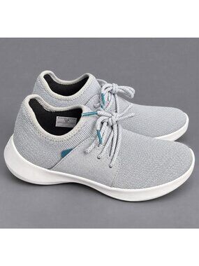 VESSI Womens Size 8 Gray Everyday Classic Sneakers